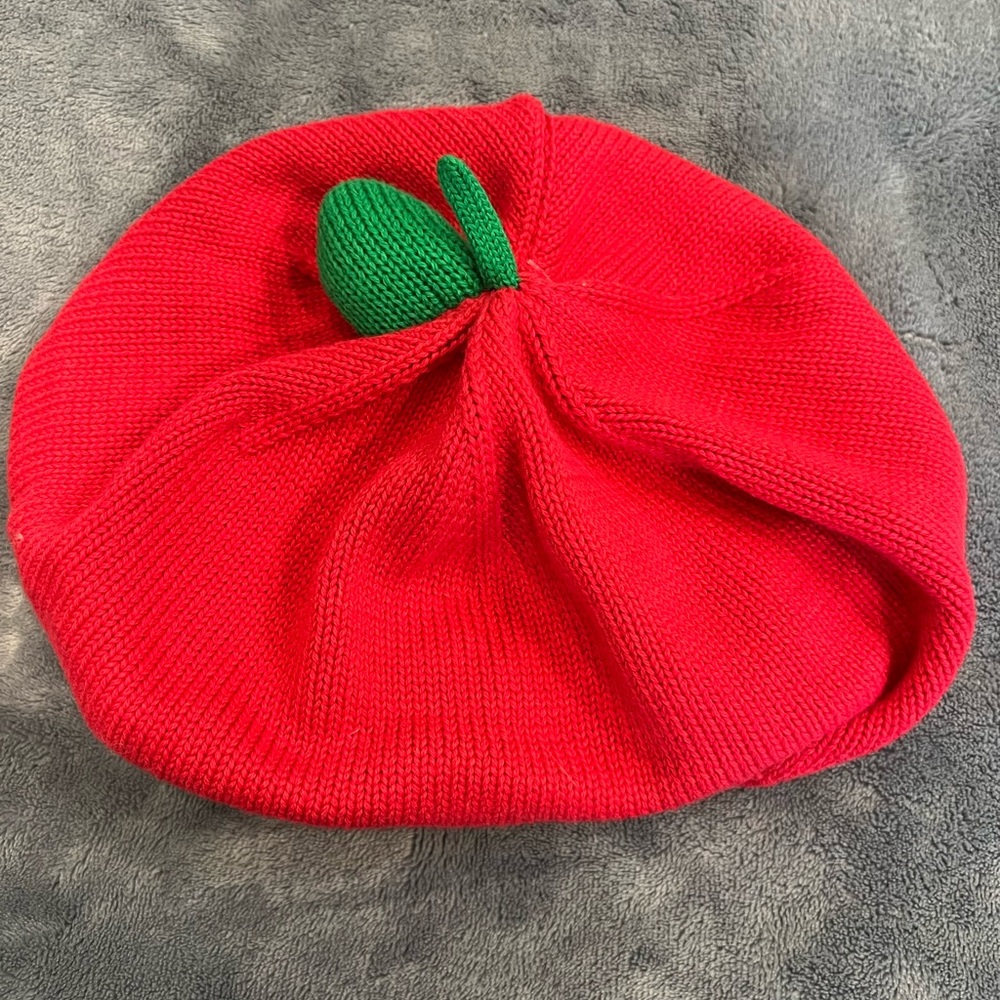 Gymboree Red and Green Knit Hat